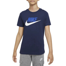 Vêtements Garçon T-shirts manches courtes Nike AR5252 Bleu