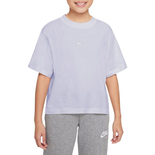 Vêtements Fille T-shirts manches courtes Nike DH5750 Violet