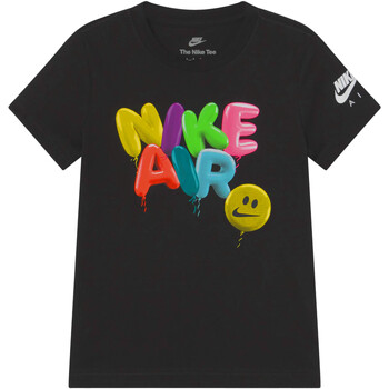Vêtements Garçon T-shirts manches courtes city Nike 86K947 Noir