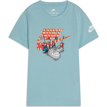 Vêtements Garçon T-shirts manches courtes city Nike 86K949 Marine