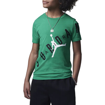 Vêtements Garçon T-shirts manches courtes Nike 95A512 Vert