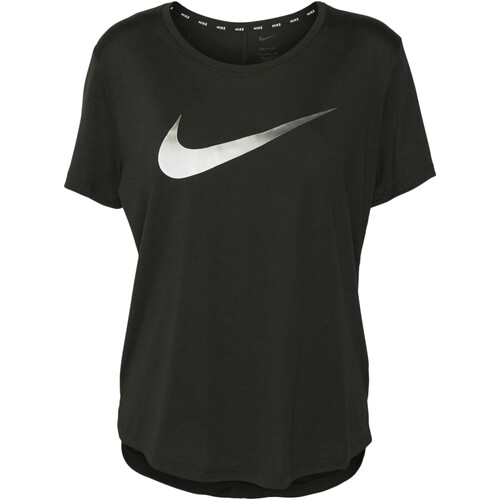 Vêtements Femme T-shirts manches courtes paint Nike DX1025 Noir