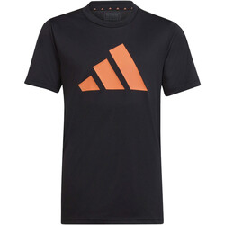 Vêtements Garçon T-shirts manches courtes adidas Originals IC5662 Noir