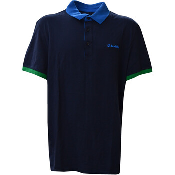 Vêtements Homme Weekday Huge Vestito T-shirt in cotone organico blu Lotto Q3698 Bleu