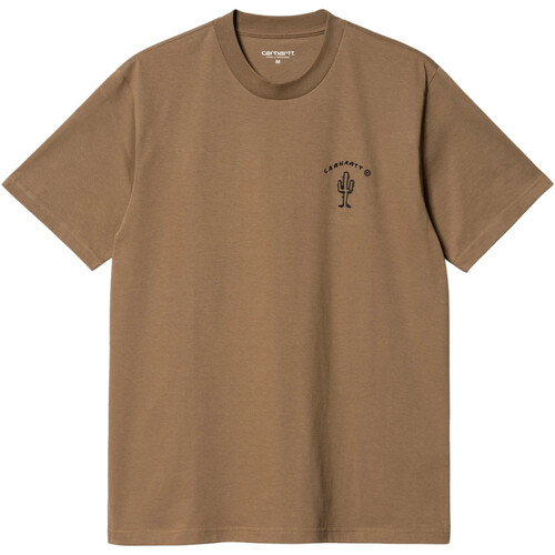 Vêtements Homme T-shirts manches courtes Carhartt I031699 Beige