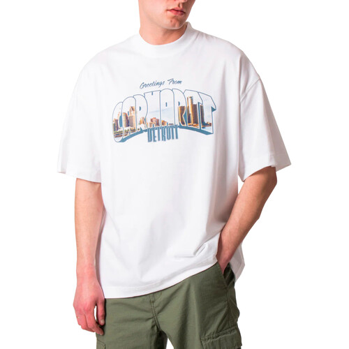 Vêtements Homme T-shirts manches courtes Carhartt I031722 Blanc