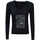 Vêtements Femme T-shirts manches longues Emporio Armani EA7 283121-9W201 Noir