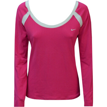 Vêtements Femme T-shirts manches Capuche Nike 146205 Rose