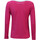 Vêtements Femme T-shirts manches longues Nike 146205 Rose