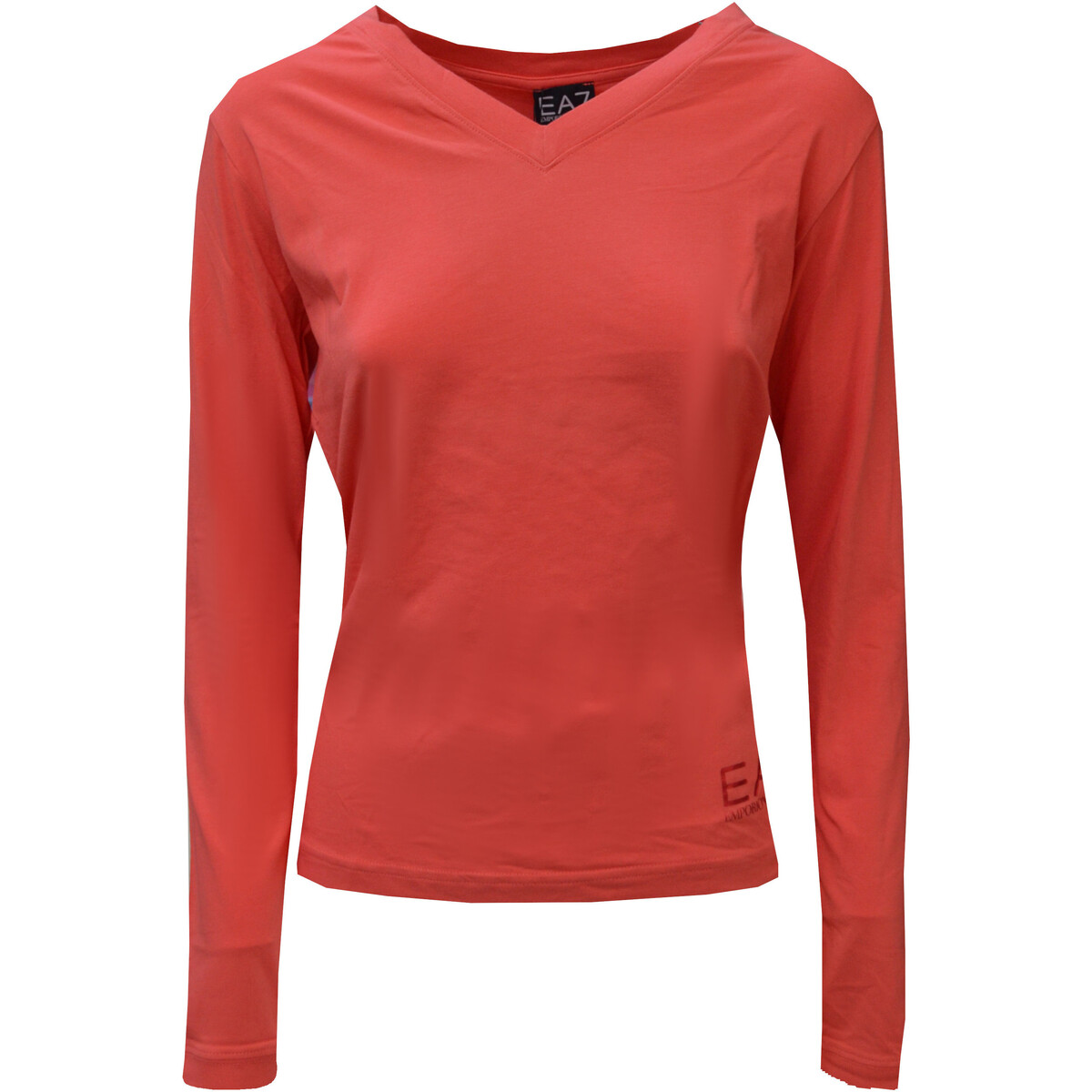 Vêtements Femme T-shirts manches longues Emporio Armani EA7 283078-9S201 Rouge