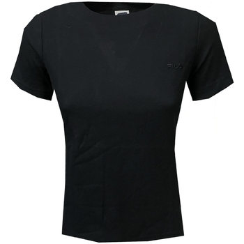 Vêtements Femme T-shirts manches courtes Fila I15985 Noir