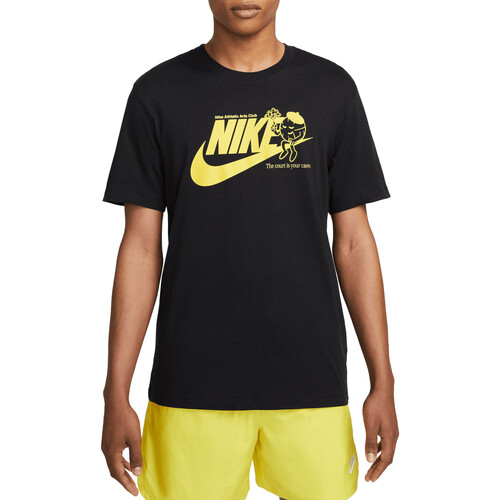 Vêtements Homme T-shirts manches courtes Nike FB9796 Noir