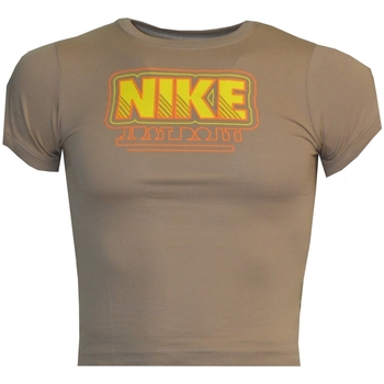 Vêtements Garçon T-shirts manches courtes Nike 273412 Beige