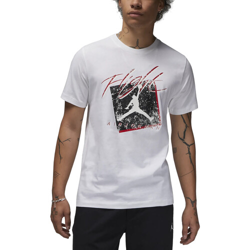 Vêtements Homme T-shirts manches courtes Nike DX9593 Blanc