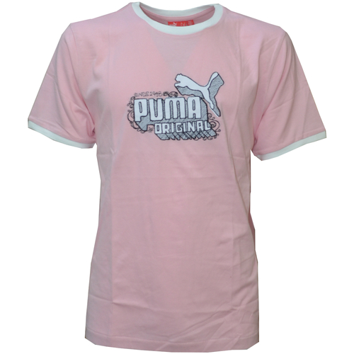 Vêtements Homme T-shirts manches courtes Puma 544387 Rose