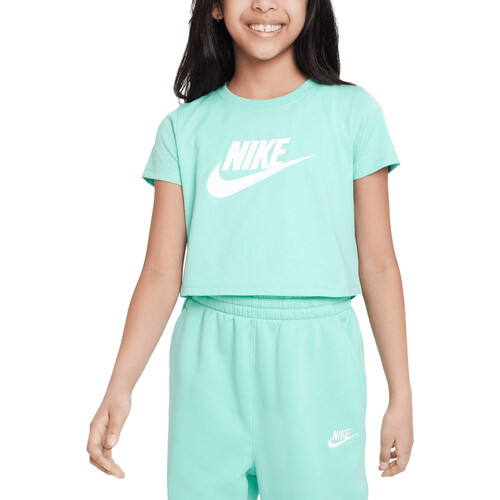 Vêtements Fille T-shirts manches courtes Nike slippers DA6925 Vert