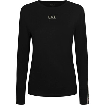 Vêtements Femme T-shirts manches longues Essential T-Shirt Grau 6RTT26-TJKUZ Noir