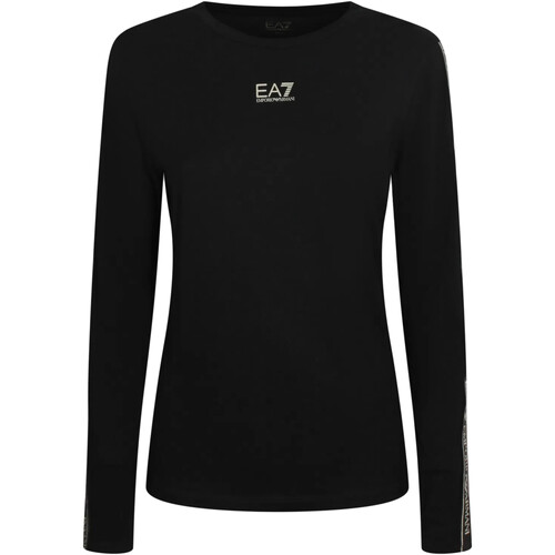 Vêtements Femme T-shirts manches longues Essential T-Shirt Grau 6RTT26-TJKUZ Noir