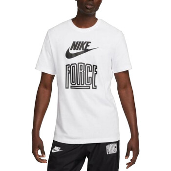 Vêtements Homme T-shirts manches courtes Nike FD0058 Blanc