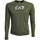 Vêtements Garçon T-shirts manches longues Emporio Armani EA7 6RBT54-BJ02Z Vert