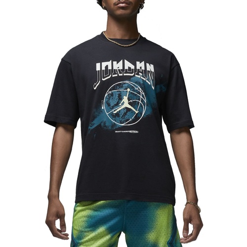 Vêtements Homme T-shirts manches courtes Nike FB7445 Noir