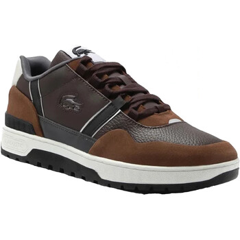 Chaussures Homme Baskets mode Lacoste 46SMA0097 Marron