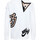 Vêtements Garçon T-shirts manches longues Nike 95C614 Blanc