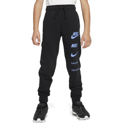 Vêtements Garçon Pantalons cargo Nike FN7712 Noir