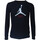 Vêtements Garçon T-shirts manches longues Nike 95C892 Noir