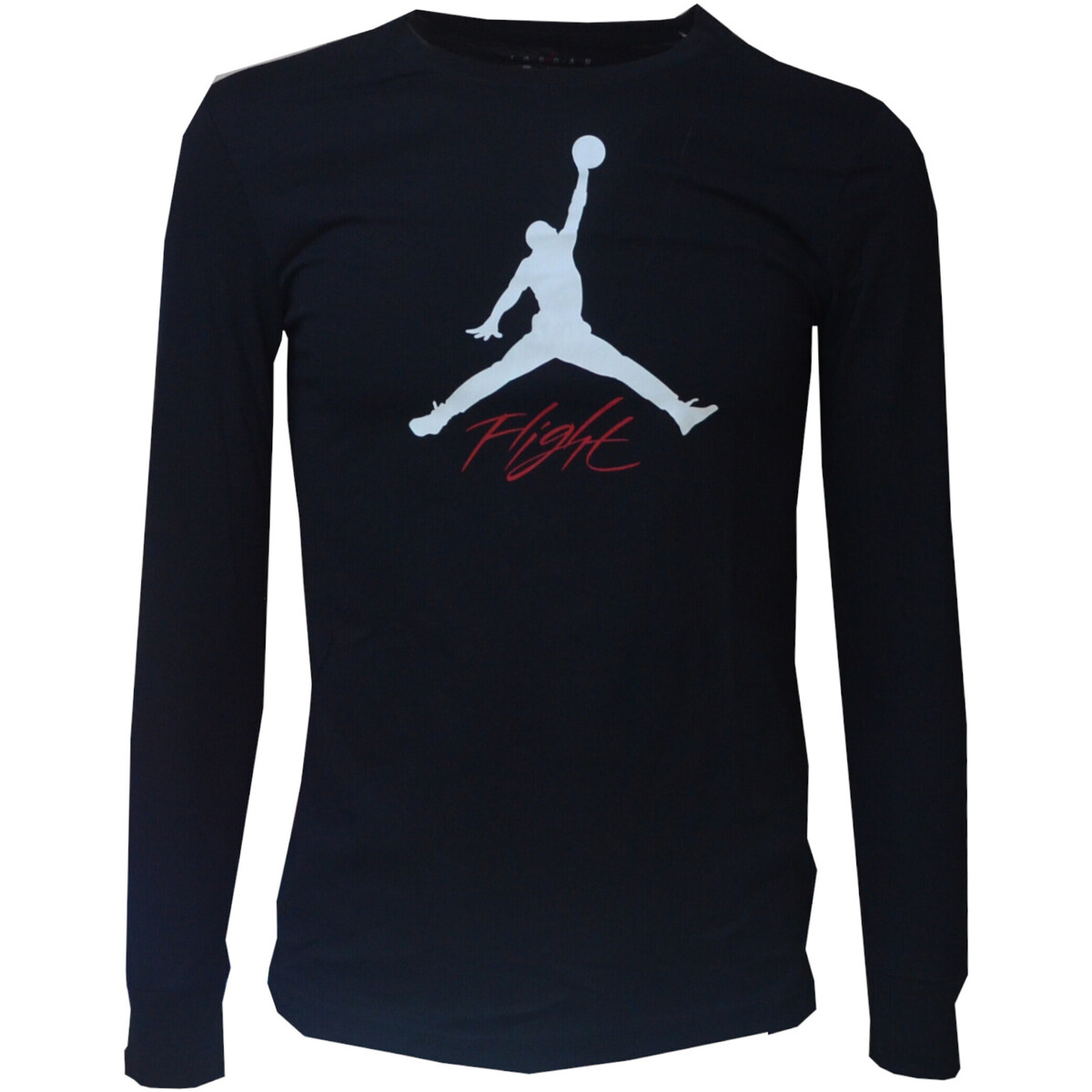 Vêtements Garçon T-shirts manches longues Nike 95C892 Noir