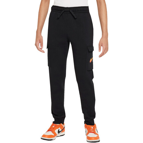 Vêtements Garçon Pantalons cargo Nike FZ4718 Noir