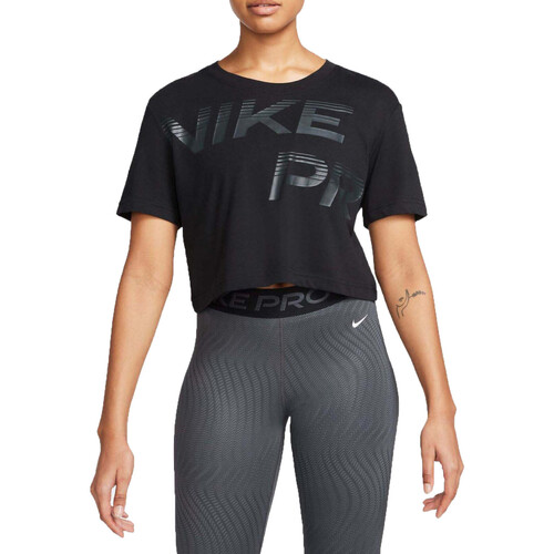 Vêtements Femme T-shirts manches courtes Nike FQ4985 Noir