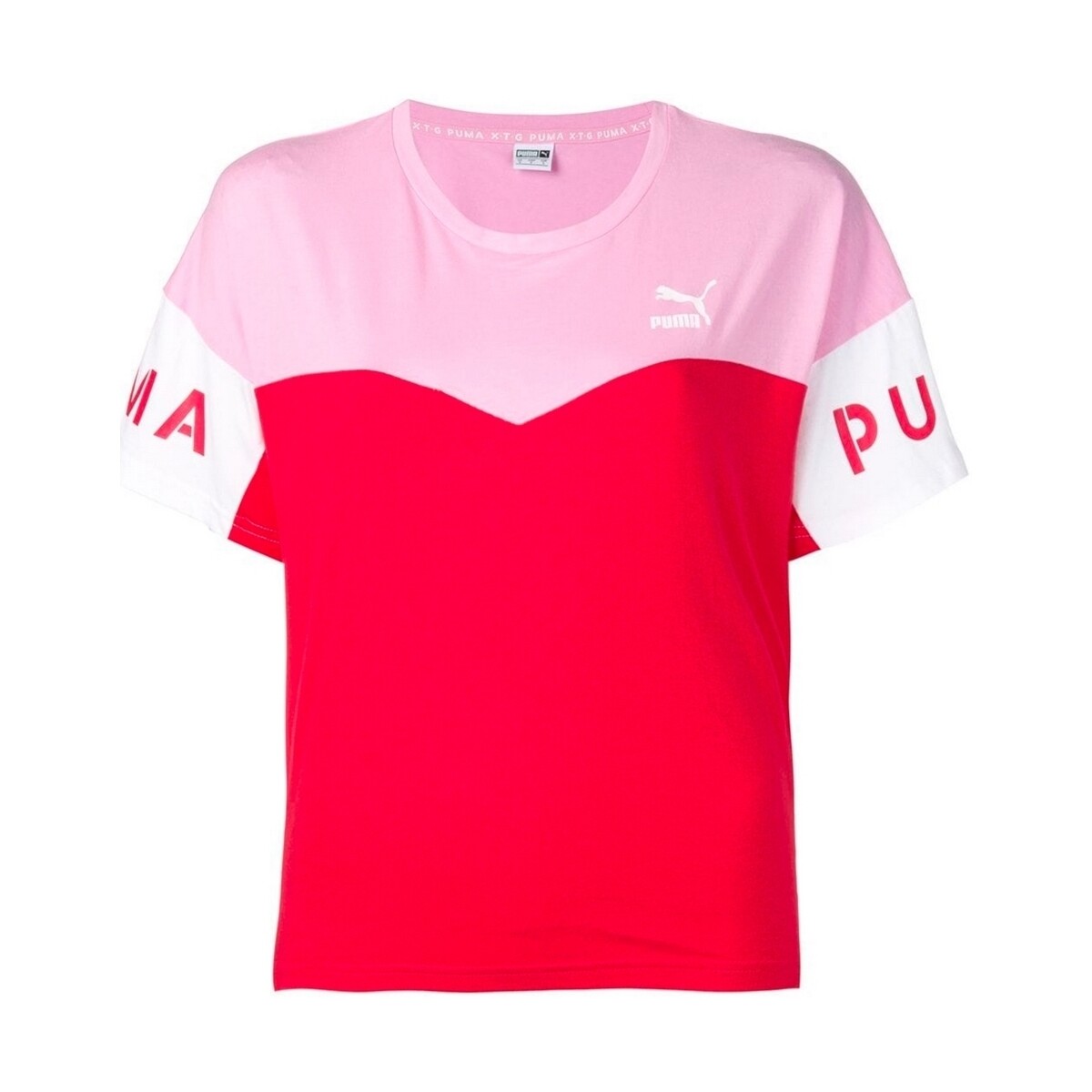 Vêtements Femme T-shirts manches courtes Puma 578090 Rouge