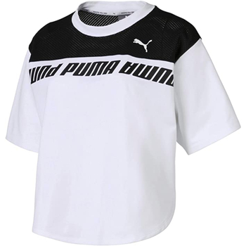 Vêtements Femme T-shirts manches courtes Puma 854231 Blanc