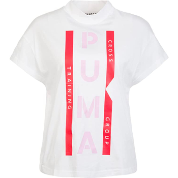 Vêtements Femme T-shirts manches courtes Puma 578016 Noir