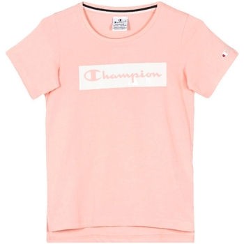 Vêtements Fille T-shirts manches courtes Champion 403595 Rose