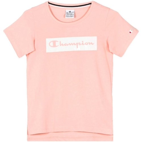 Vêtements Fille T-shirts manches courtes Champion 403595 Rose
