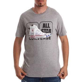 Vêtements Homme T-shirts manches courtes Converse 10017575 Gris
