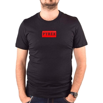 Vêtements Homme T-shirts manches courtes Pyrex 40045 Noir