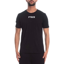 Vêtements Homme T-shirts manches courtes Pyrex 40268 Noir