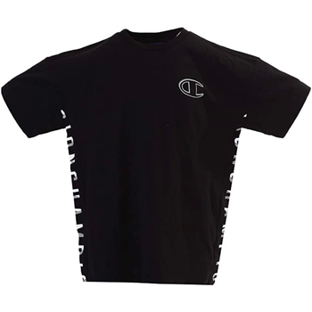 Vêtements Garçon T-shirts manches courtes Champion 304917 Noir