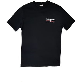 Vêtements Homme T-shirts manches courtes Balements BMSU310 Noir