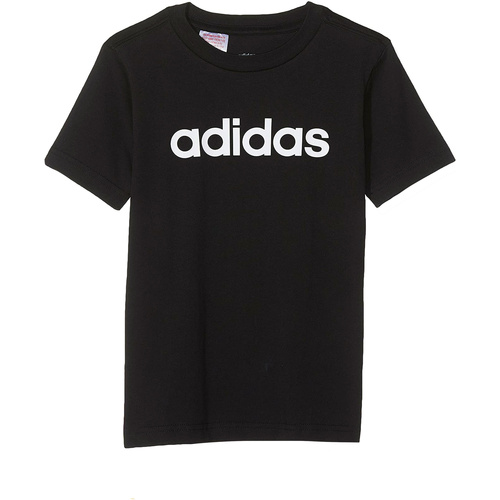 Vêtements Garçon T-shirts matchcourts courtes adidas Originals DV1811 Noir