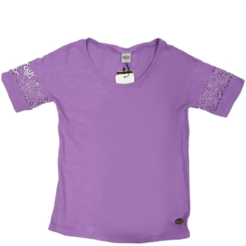 Vêtements Femme T-shirts manches courtes Everlast 26W584J47 Violet