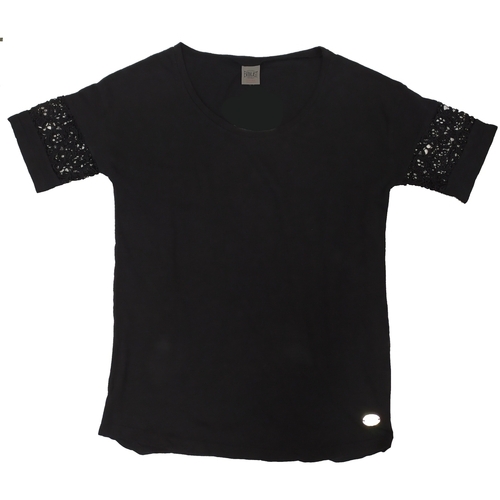 Vêtements Femme T-shirts manches courtes Everlast 26W584J47 Noir
