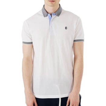 Vêtements Homme Polos manches courtes Conte Of Florence ROW Blanc