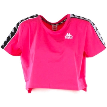 Vêtements Femme T-shirts WITH manches courtes Kappa 303WGQ0 Rose