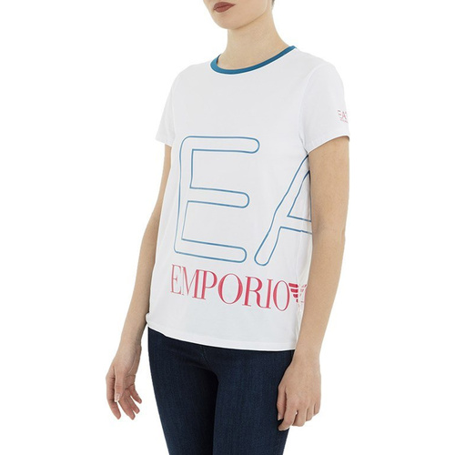 Vêtements Femme T-shirts manches courtes Emporio Armani EA7 3GTT59-TJ29Z Blanc