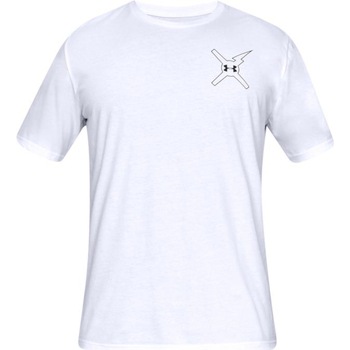 Vêtements Homme T-shirts manches courtes Under Armour sportiva 1329601 Blanc