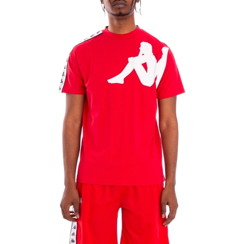 Vêtements Homme T-shirts manches courtes Kappa 304ICL0 Rouge